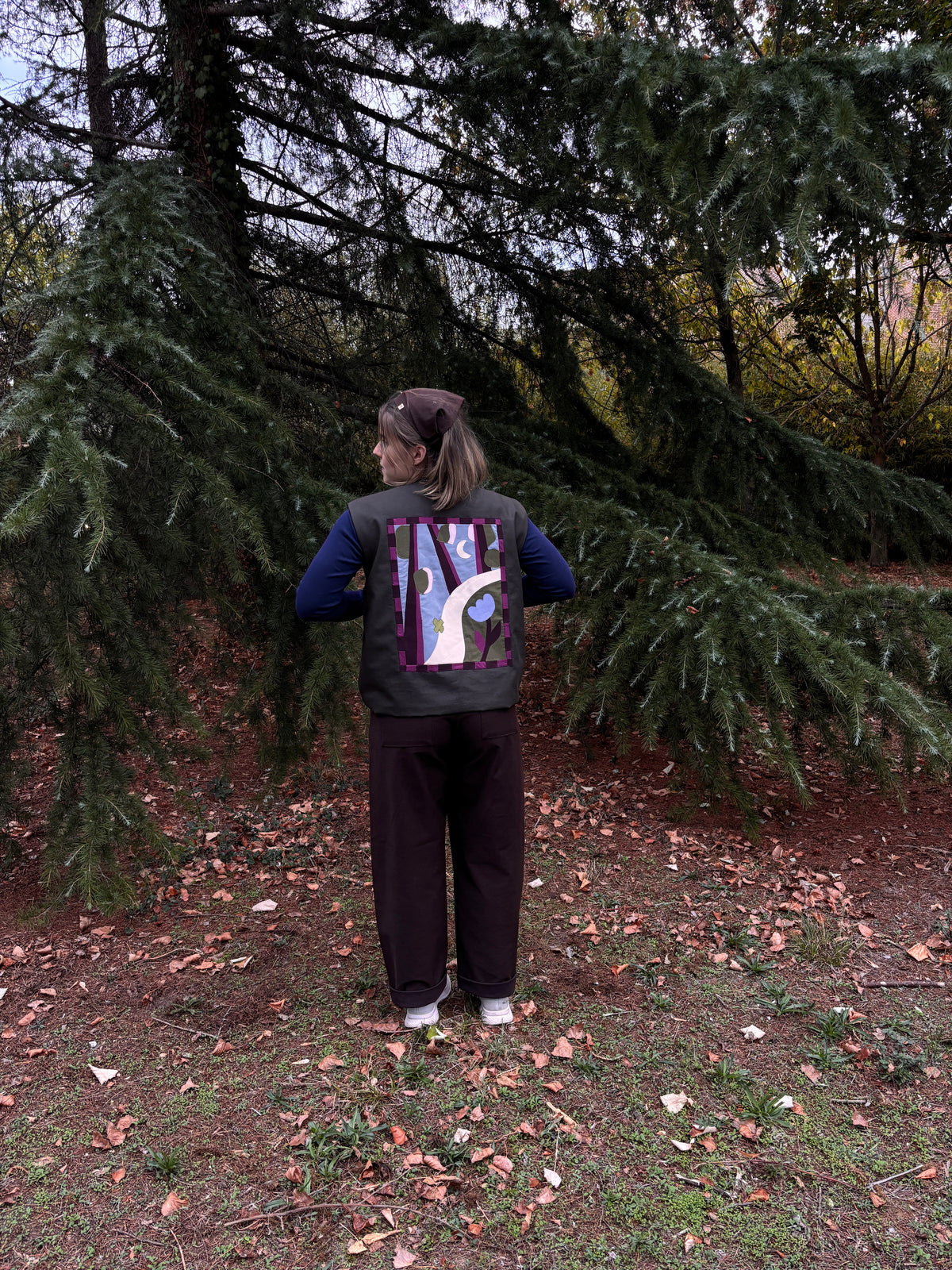 La Veste sans manches Forêt