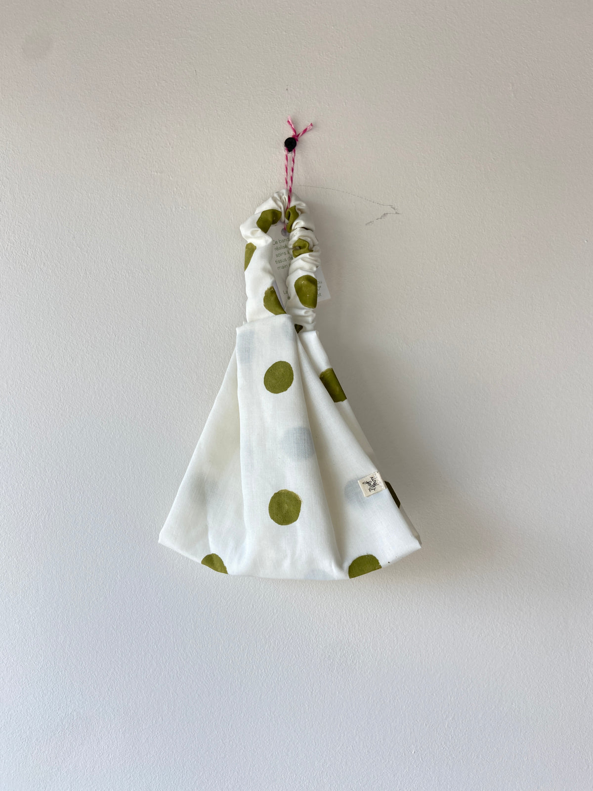 Le Bandana Élastique à pois