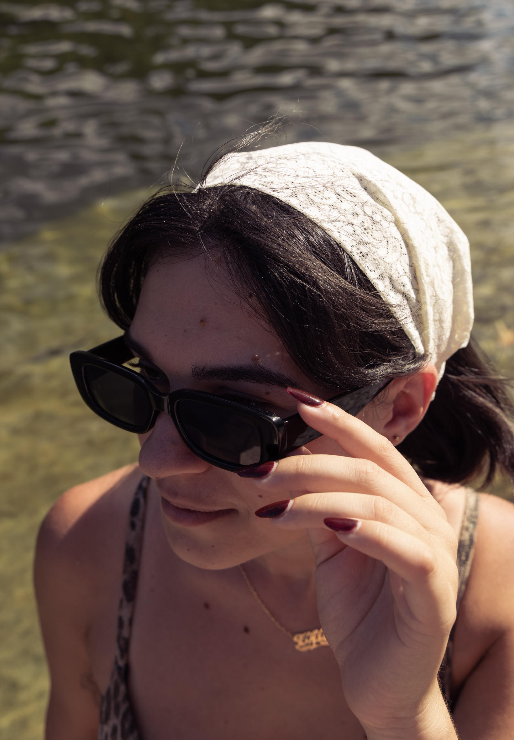 Le Bandana Élastique Dentelle