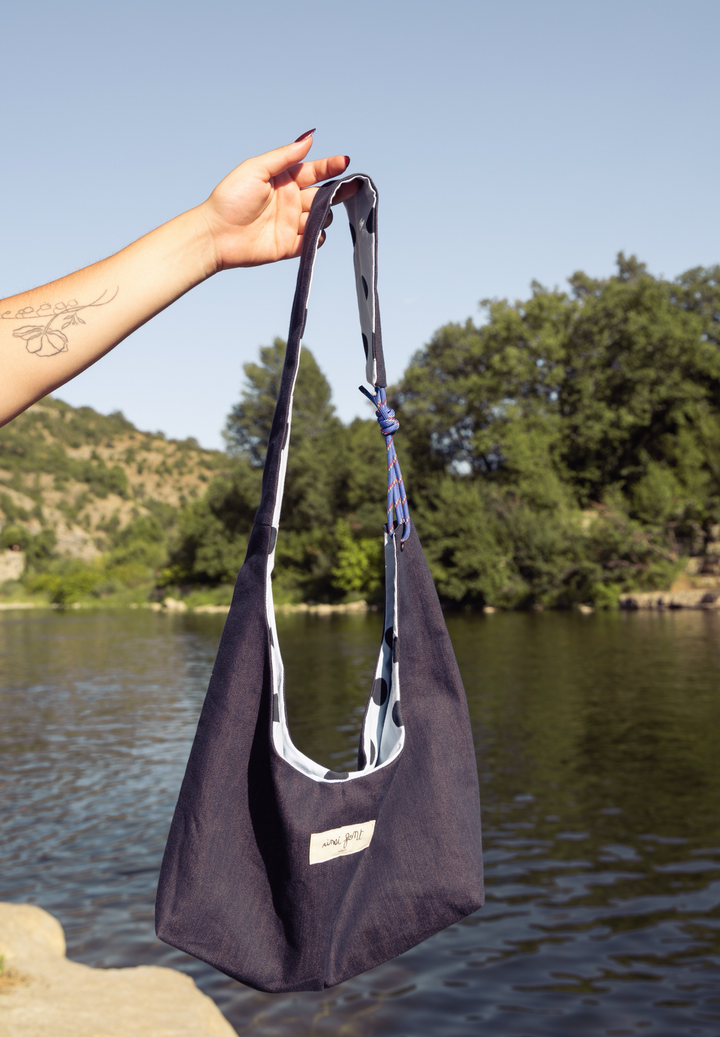 Le Sac Jean à pois
