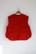 La Veste sans manches Orange
